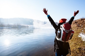 Trening i naturen frister lite aktive mest